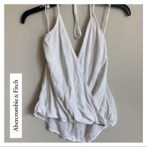 Abercrombie & Fitch | White Halter Cami • XS